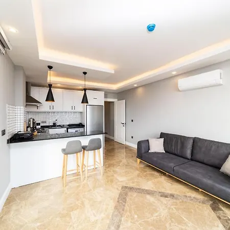 Appartement Full Furnished Flat With Sea View In Antalya Kaş